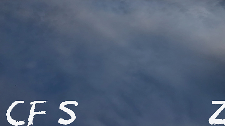 CF School Zone Font
