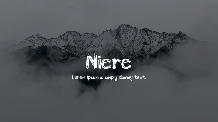 Niere Font