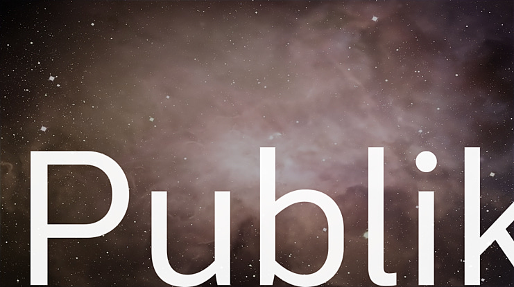 Publik Font Family