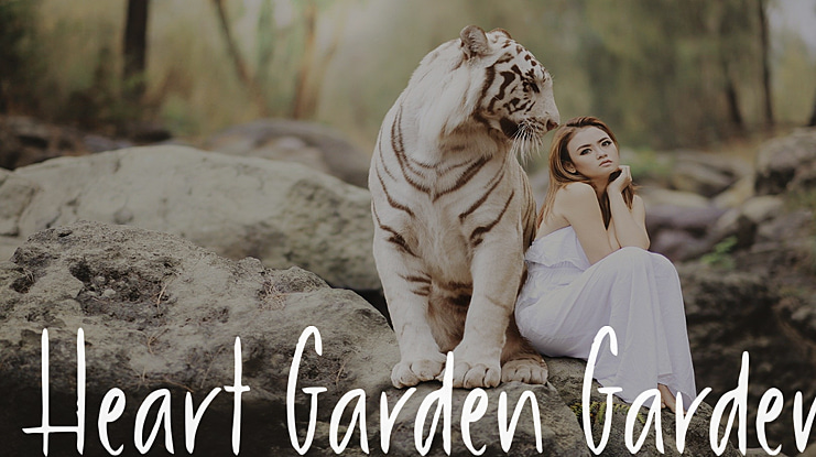 Heart Garden Garden Font
