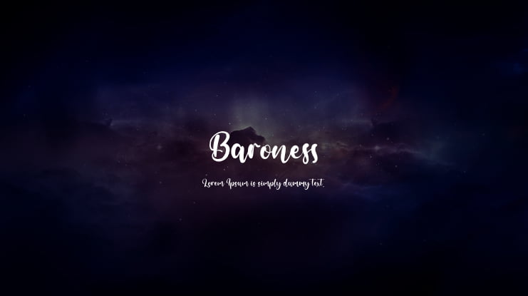Baroness Font