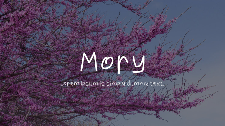 Mory Font