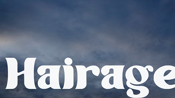Hairage Font