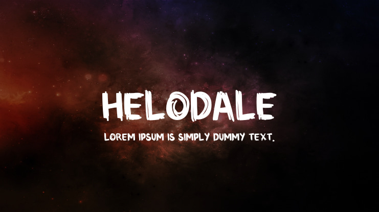 Helodale Font
