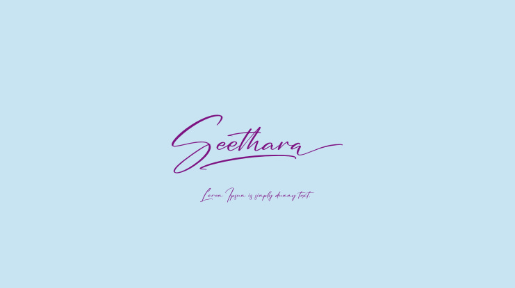 Seethara Font