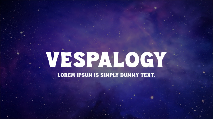 Vespalogy Font