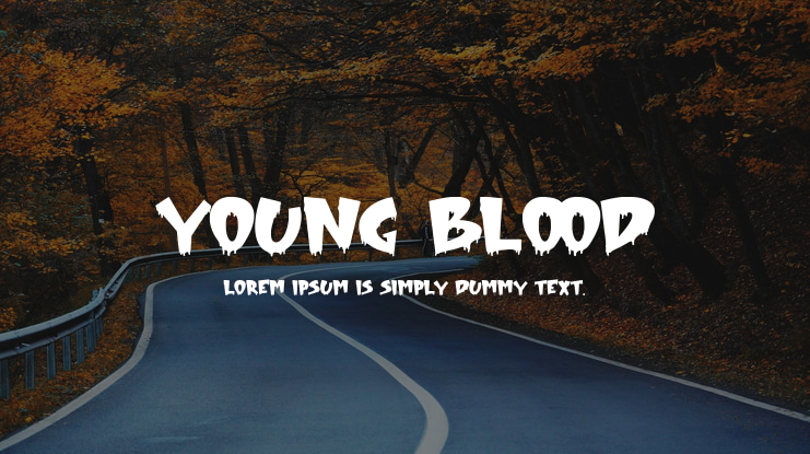 Young Blood Font