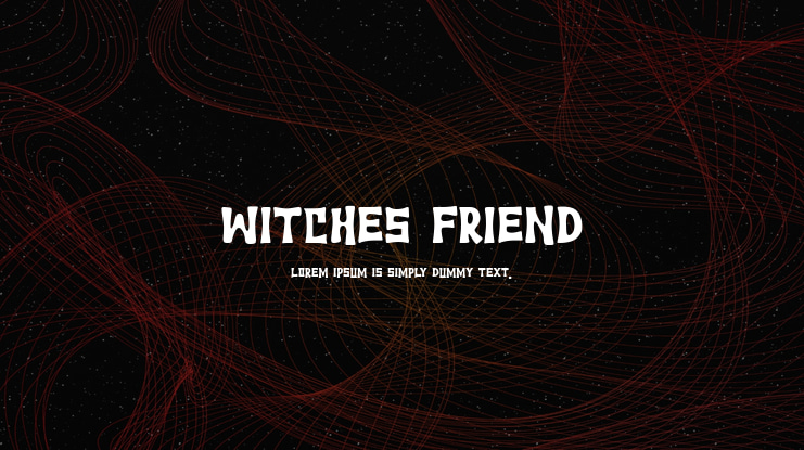 Witches Friend Font Family