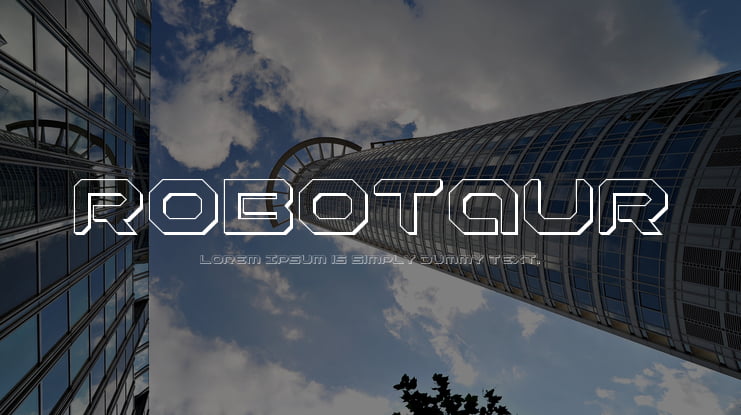 Robotaur Font Family