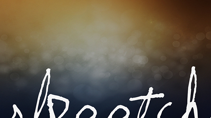 skeetch Font