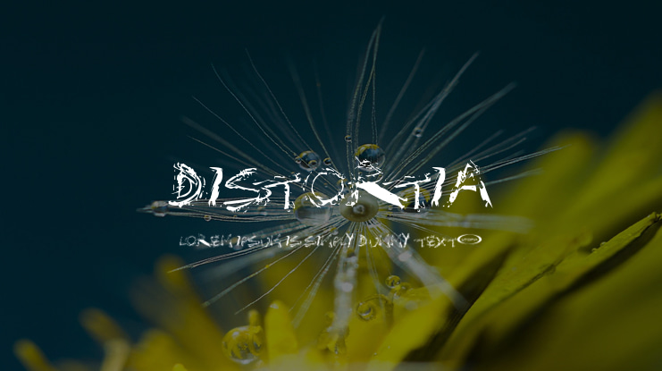 Distortia Font