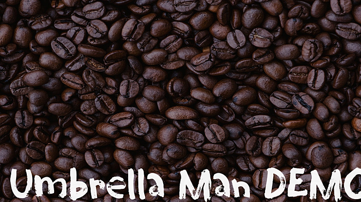 Umbrella Man DEMO Font