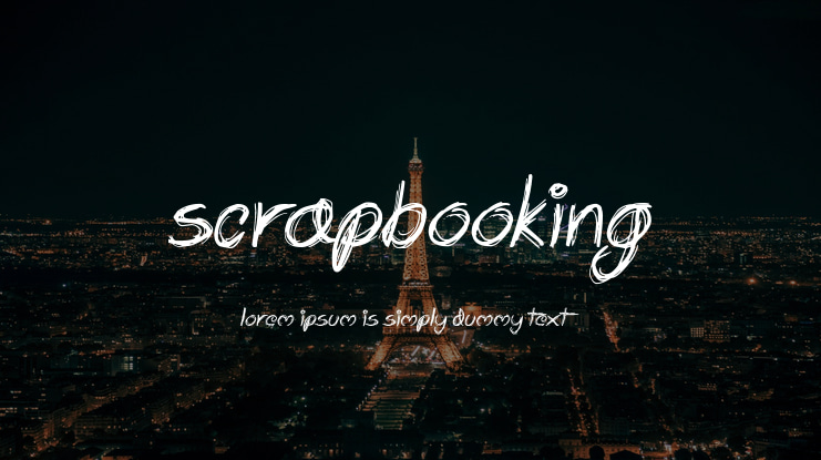 Scrapbooking Font