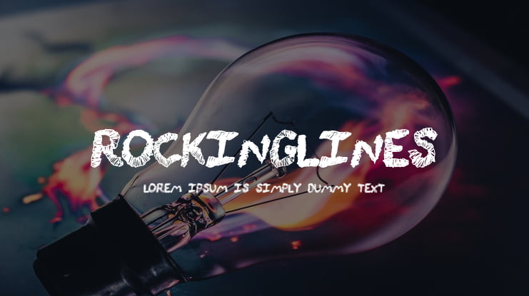 RockingLines Font