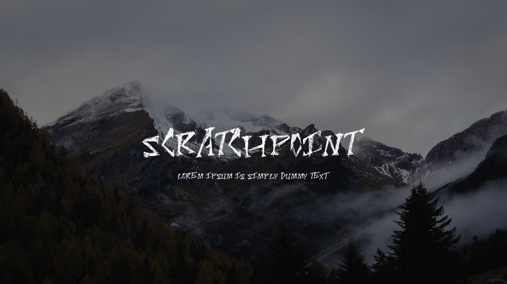 ScratchPoint Font