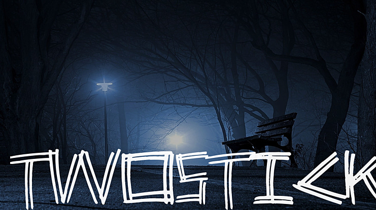 twostick Font