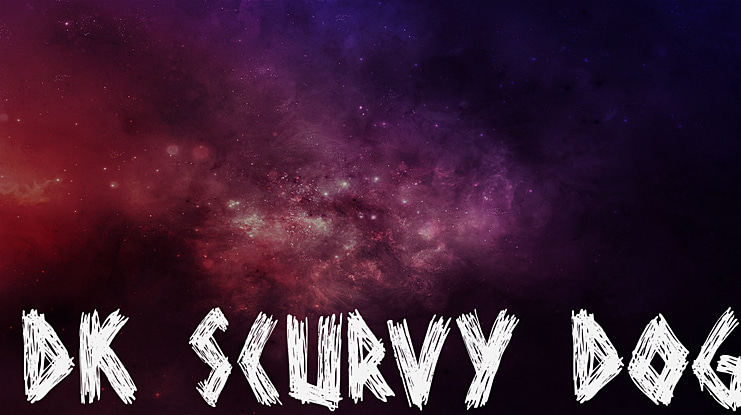 DK Scurvy Dog Font