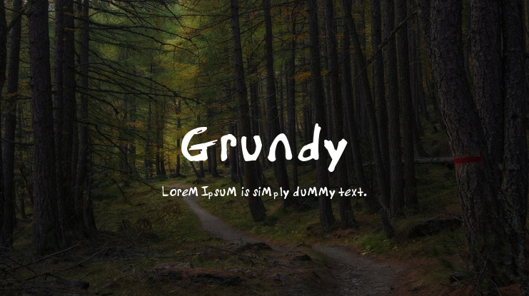 Grundy Font