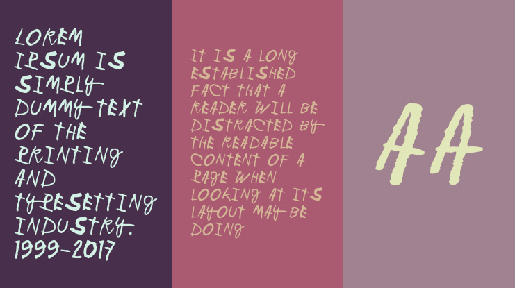 Minen oo kenguru Font