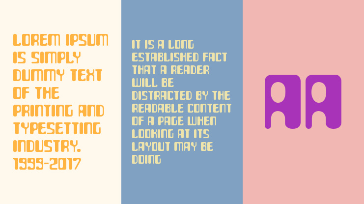 ParaAminobenzoic Font