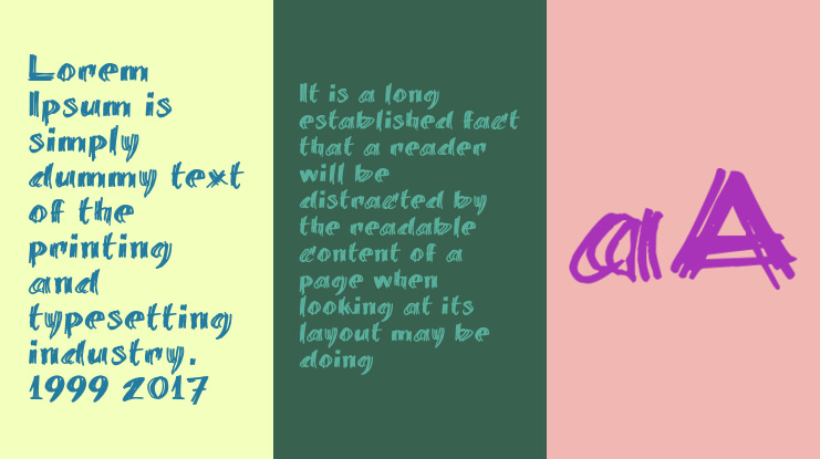 billieBarred 06 Font