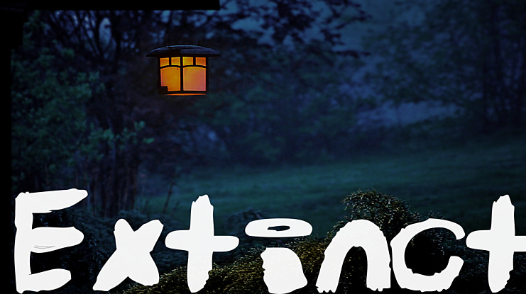 Extinct Font