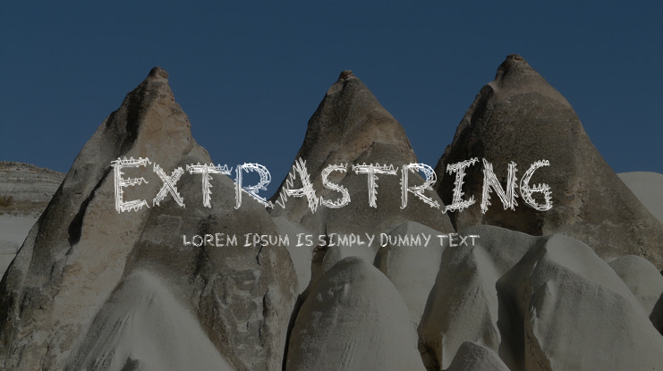 ExtraString Font