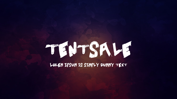 TentSale Font