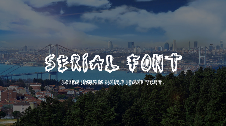 Serial Font