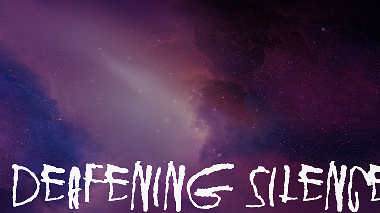 Deafening Silence Font