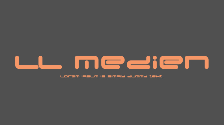 LL Medien Font