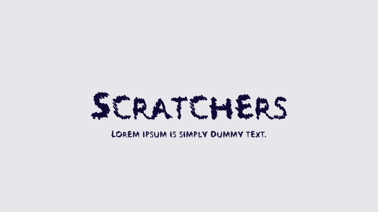 Scratchers Font