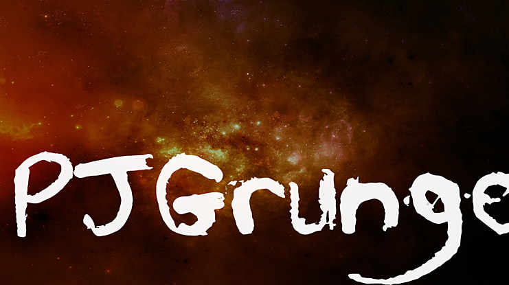 PJGrunge Font