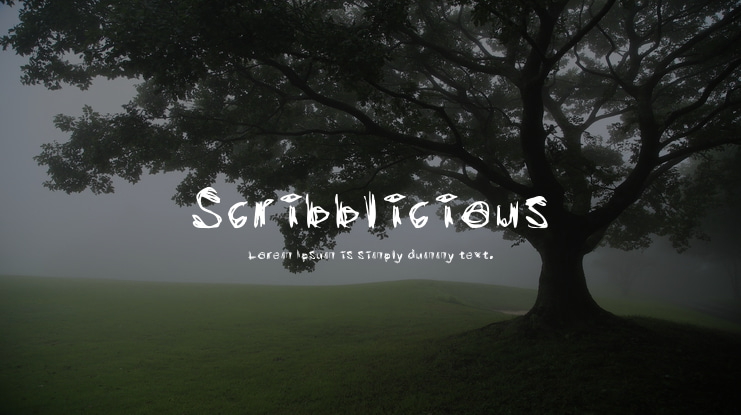 Scribblicious Font
