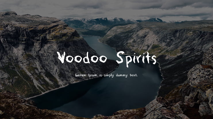 Voodoo Spirits Font