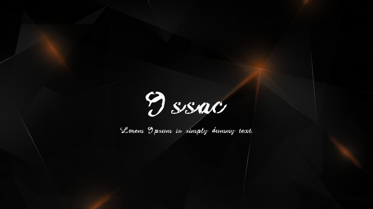 Issac Font