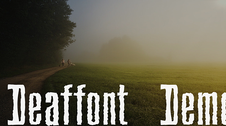 Deaffont Demo Font