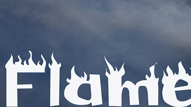Flame Font