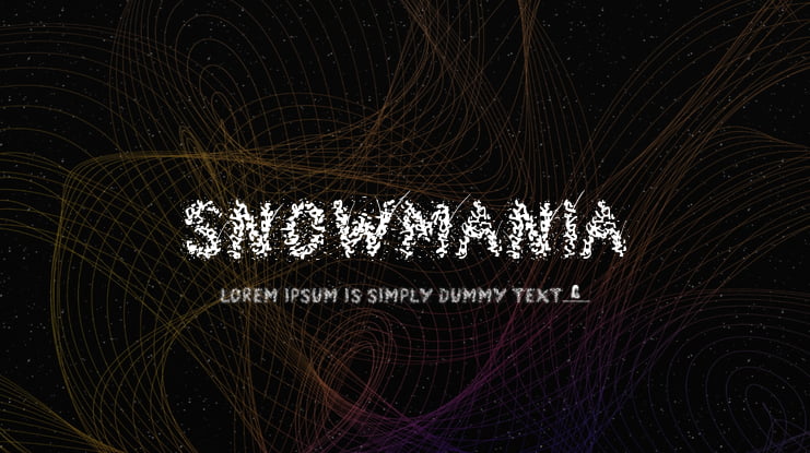 Snowmania Font