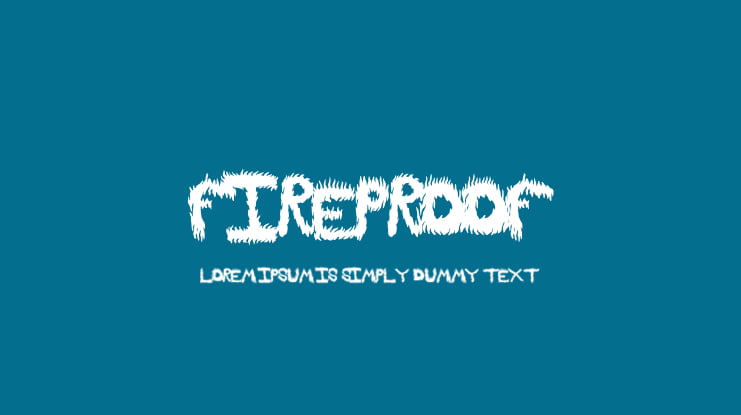 FireProof Font