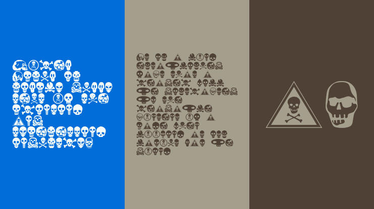 SkullBearer AOE Font