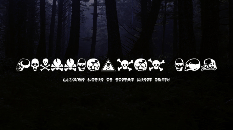 SkullBearer AOE Font