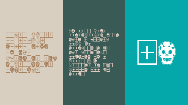 Dia de los Muertos Limited Free Version Font