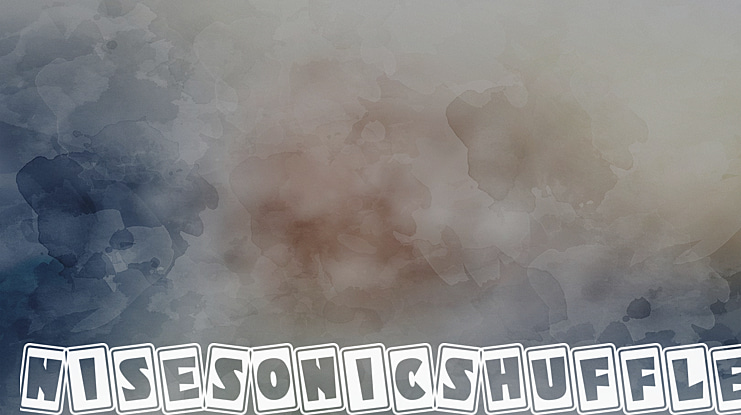 NiseSonicShuffle Font
