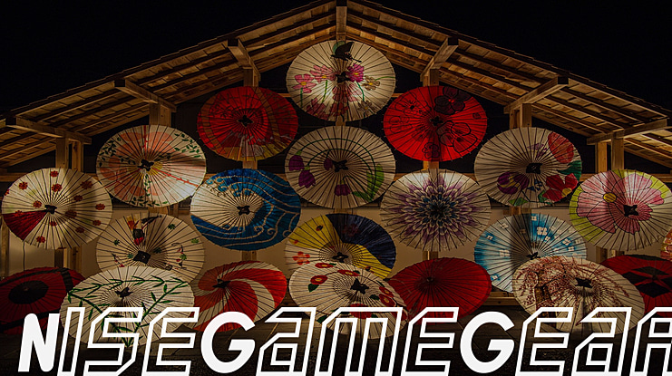 NiseGameGear Font