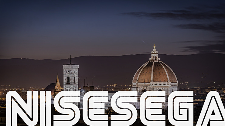 NiseSega Font