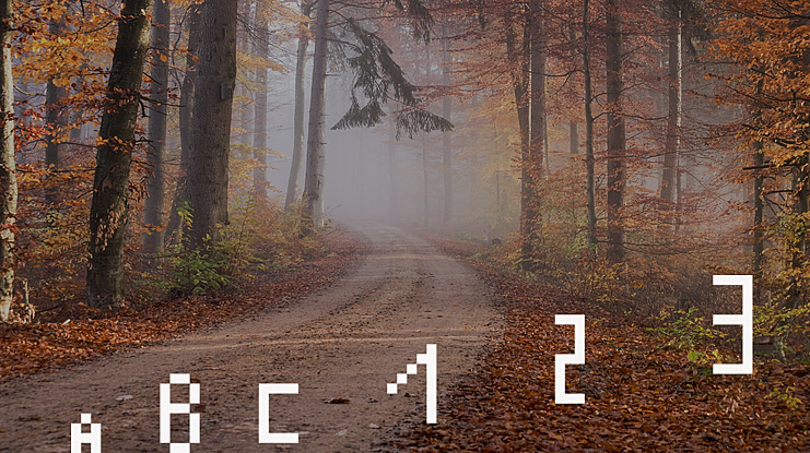 ABC1234 Font