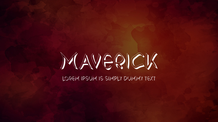 Maverick Font