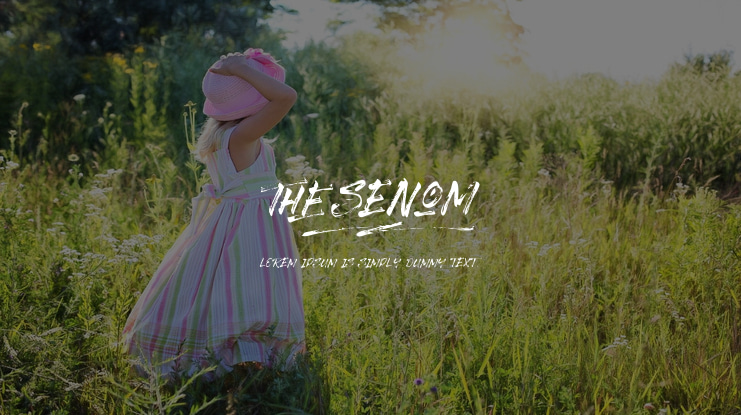 The Senom Font Family