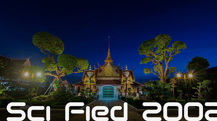 Sci-Fied Font Family